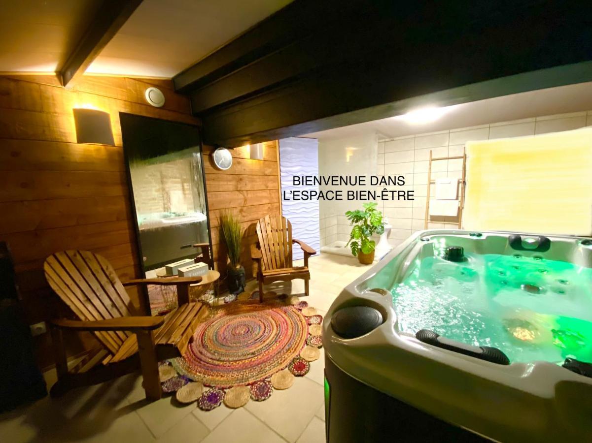 Le Cocon Boheme - Maison Climatisee Au Coeur De Sarlat - Parking - Piscine Chauffee - Spa Et Massages Ngoại thất bức ảnh